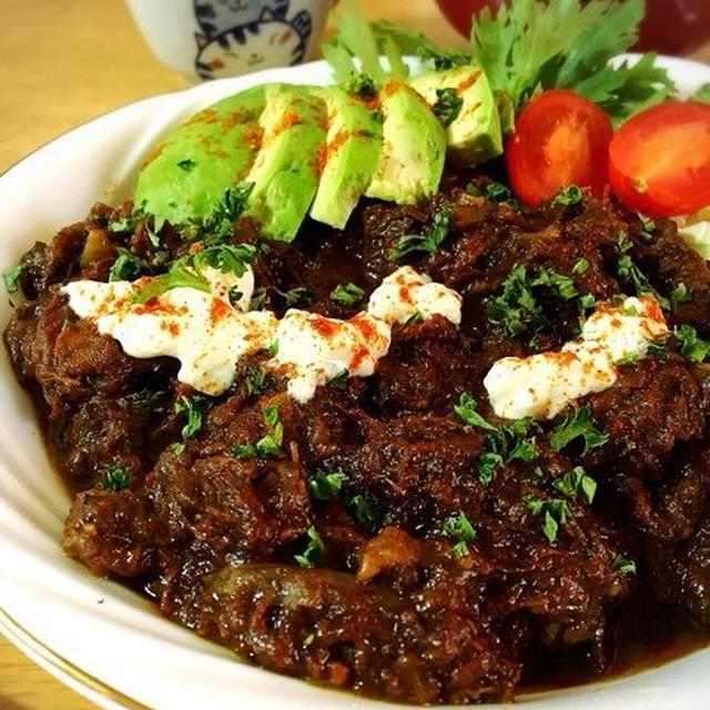 リメイク料理！牛すじ土手煮のカレー