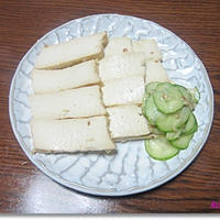 木綿豆腐の甘糀みそ漬け　タカノフーズ「もめん美人」を使って