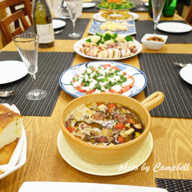 祝いのイタリアンパーティー By Campbellさん レシピブログ 料理ブログのレシピ満載