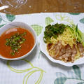 トマトソースのつけ麺パスタ（創作パスタ）