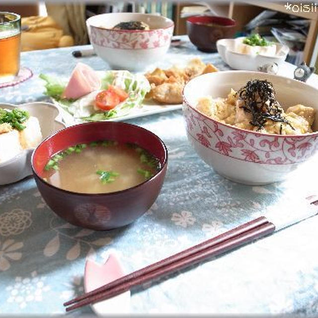 おうちランチ☆親子丼