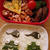 ６月18日と19日のお弁当　かえるシリーズ