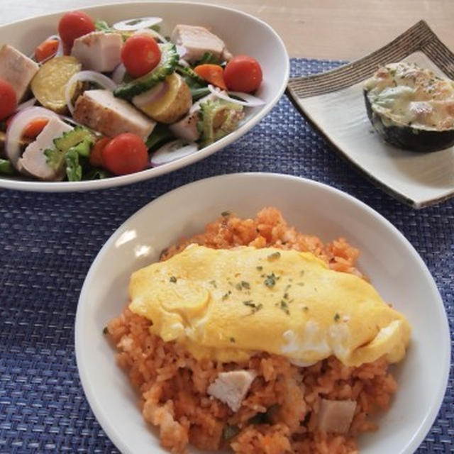 娘ごはん　たいめいけんのタンポポオムライスのつくれぽ