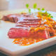 57℃ 牛ロースステーキ カレー香るソース