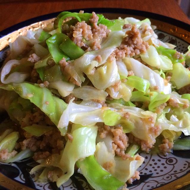 作り置き『万能肉味噌』をソースに