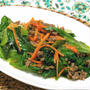 パパッと簡単！野菜のおかず、レタスと挽き肉の塩麹炒め。