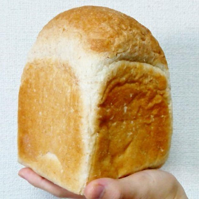 イースト+自家製天然酵母で食パンを簡単に早く作る方法（ハイブリッド）