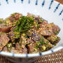 胡麻鯖ではなく、ハマチで作る「胡麻ハマチ」が絶品なので試してほしい