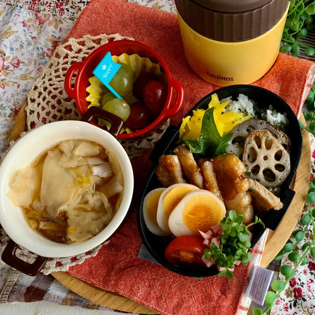 ＊にんにく味噌で！トンテキ弁当＊