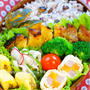 本日のおべんとう☆味噌豚と市松だいこんの信田巻き