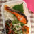 男子中学生弁当 / サワラの握り