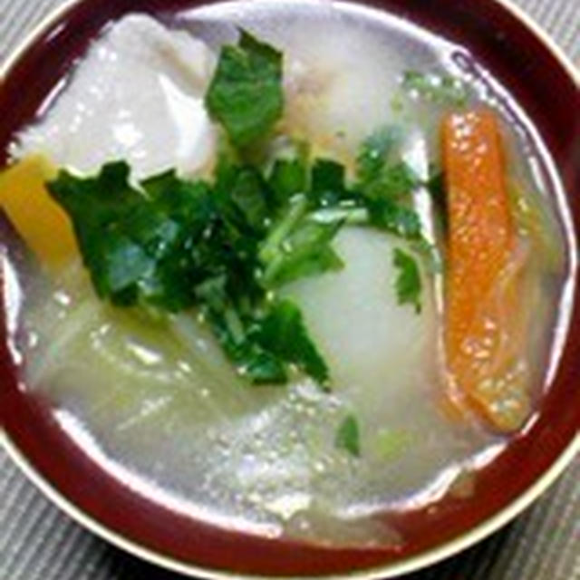 「お雑煮～白味噌仕立て～」