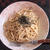 金ごまねりごまでめんたいこパスタ