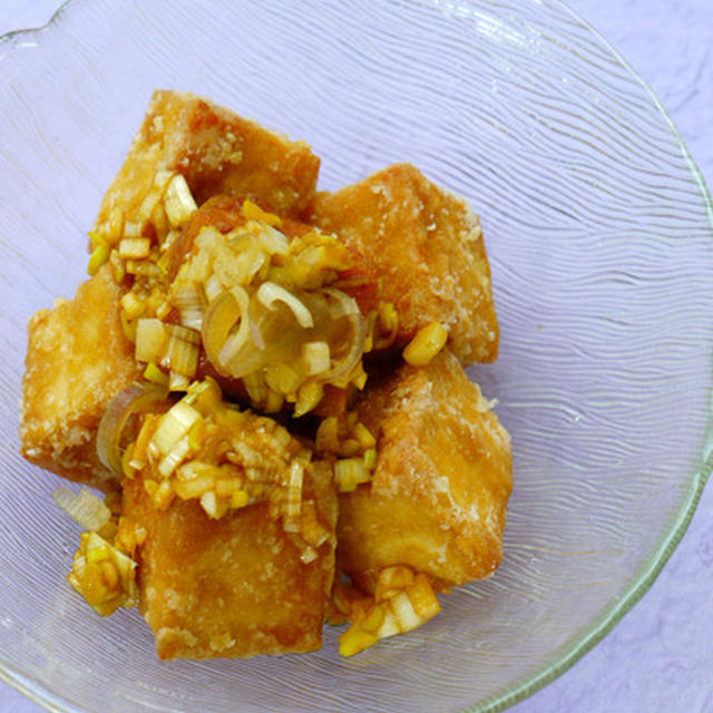 油淋鶏風厚揚げ