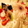 初めて作ったクリスマスケーキ☆☆２０１０