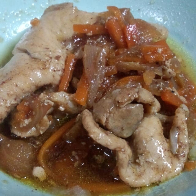 豚肉の生姜煮