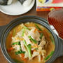 辛ウマ野菜マシマシ味噌スープ♪