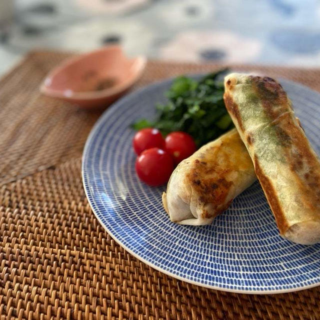 鶏とレンコン大葉のチーズ春巻き♡クッキー追加作成！