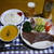 【夕食】サーロインステーキプレート・パンプキンスープ…