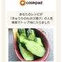 クックパッドでトップ１０に入りました