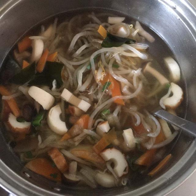 もやしと野菜のスープ⭐︎