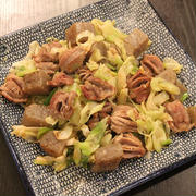 実は皮まで美味しく食べられるんです！！激ウマ砂肝炒め。