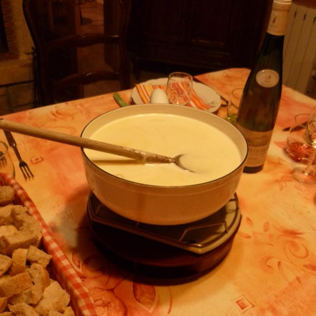 Fondue au fromage チーズフォンデュ♪