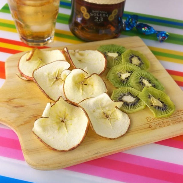 濃厚な甘さにびっくり リンゴとキウイでドライフルーツ By ケンジさん レシピブログ 料理ブログのレシピ満載