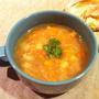 野菜とレンズ豆のリンゴ酵母スープ