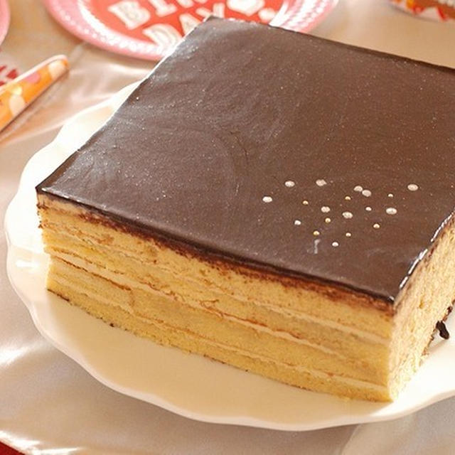 息子の誕生会！気合いを入れて作った【太るバースデーケーキ】