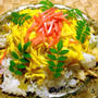 木の芽の香り、筍と蕗の食感が楽しい、母直伝の彩り筍寿司