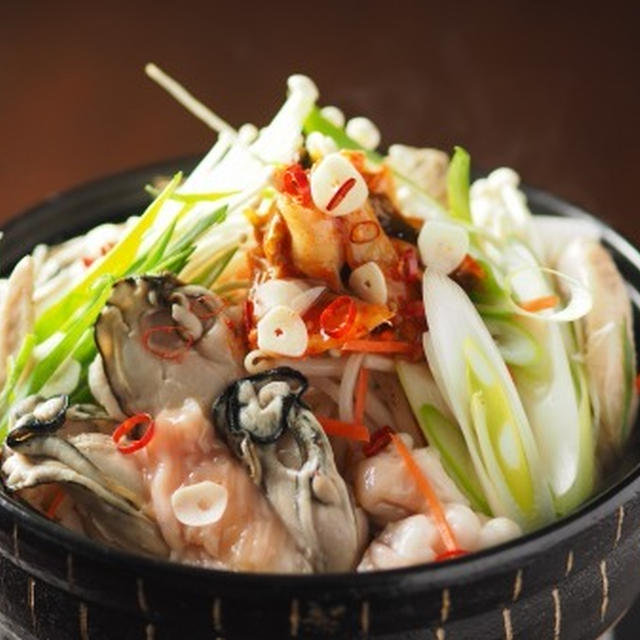牡蠣もつ鍋 旨味たっぷり相乗鍋 By 筋肉料理人さん レシピブログ 料理ブログのレシピ満載