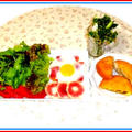 生野菜をガッツリ食べ用的朝ご飯