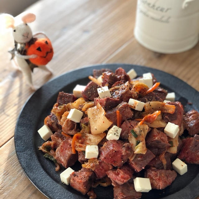 今週末土曜日のインスタライブはこれを作ります（やっと完成した💦）と昨日の晩ごはん