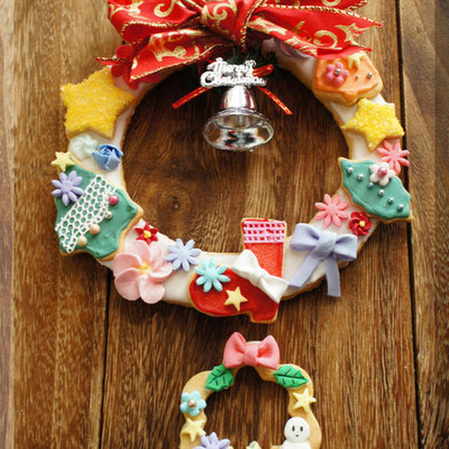 * スイーツやパンでかわいく♪食べられるクリスマスリースを作ってみませんか♪