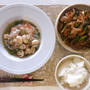 中華と韓国料理の晩ご飯  2月12日
