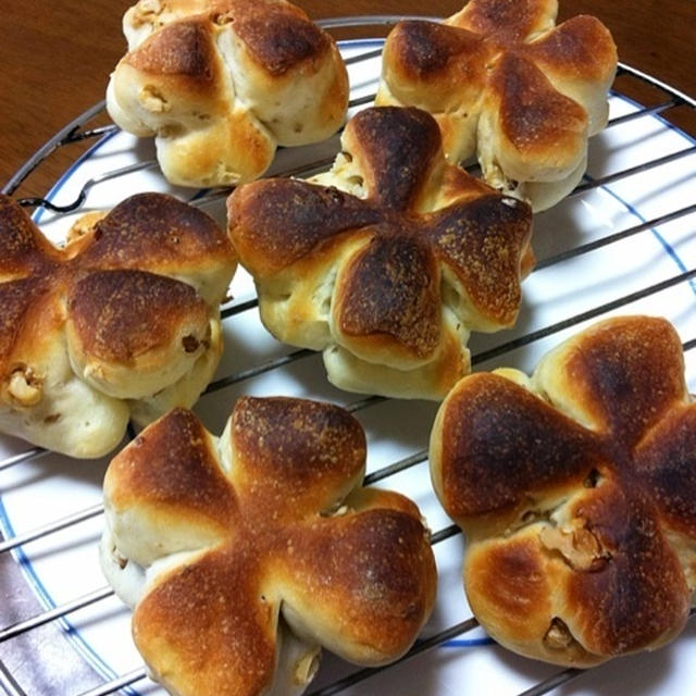 復習☆クルミパンとひとくちチョコチップパン