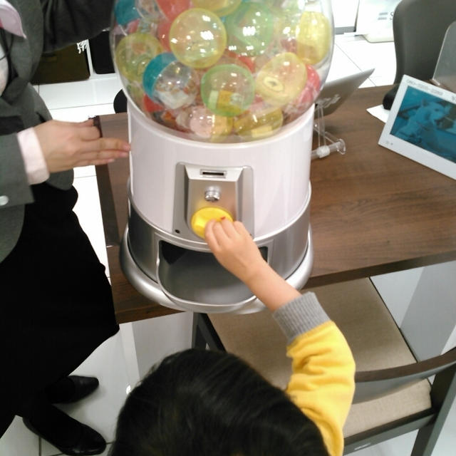 ソフトバンクでガチャガチャしたよ