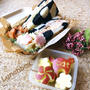 Marimoのお弁当 (*´д`)とシフォンケーキ