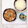 鶏竜田とえのきの卵とじ丼のおべんと。 by izumi_obentoさん