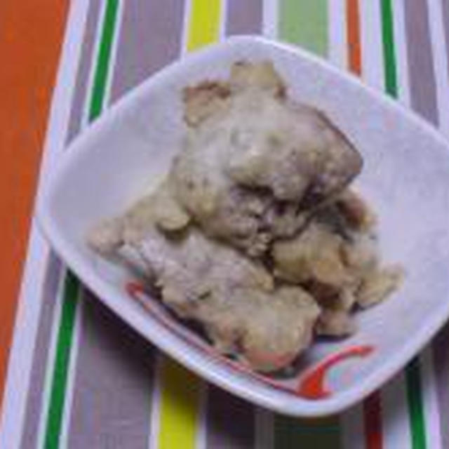 ブリのカレー風味フリッター