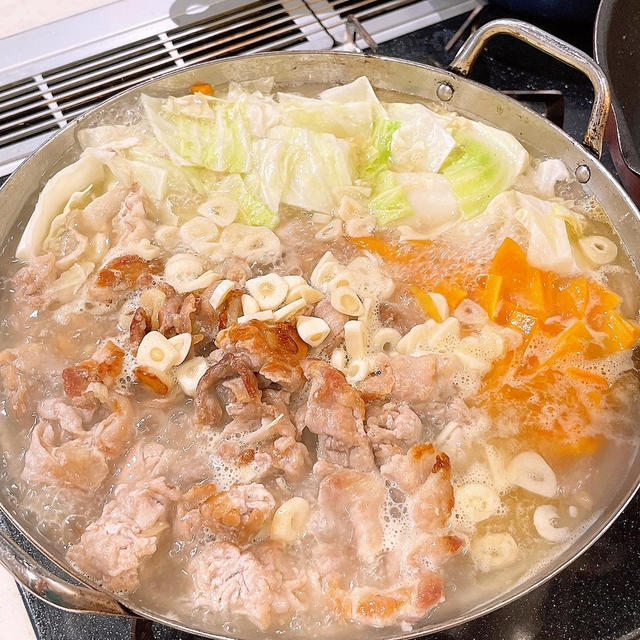 めちゃめちゃ疲れた時は無限ごま油鍋です！！