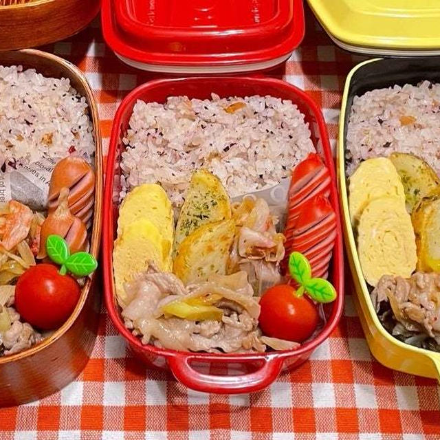 【お弁当】12月2日＊今年のお弁当作りものこりわずか…｡