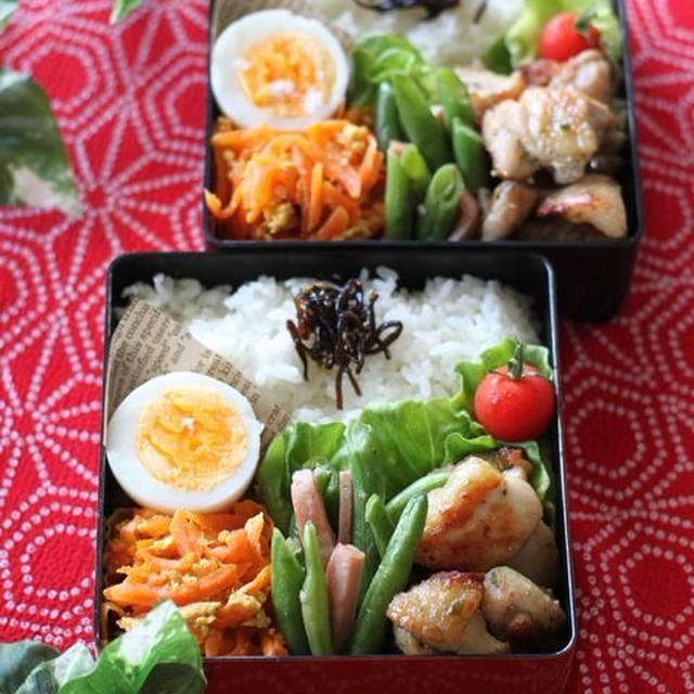 ﾏｼﾞｯｸｿﾙﾄ チキンソテー　☆　へちまの麻婆♪