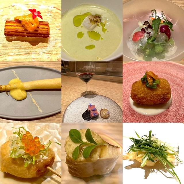 フレンチ串揚げ・炭焼き BEIGNET（ベニエ） 京都高台寺 　味と食感の変化が楽しめるコース