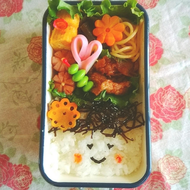 ２度目の顔弁・ポークチャップのお弁当～6月20日