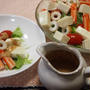 コク旨っ☆ごまドレッシングの豆腐サラダ