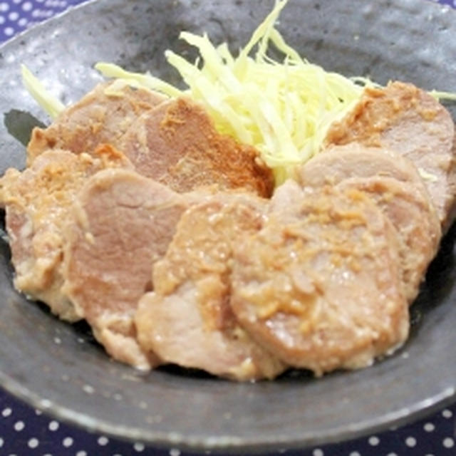 【糖質制限】豚ヒレ肉の味噌マヨ炒め～保存にも♪～