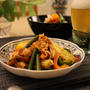 野菜たっぷり豚キムと、最近ハマってる夏麺