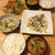 昨夜は長芋と豚肉のにんにく炒めなど～